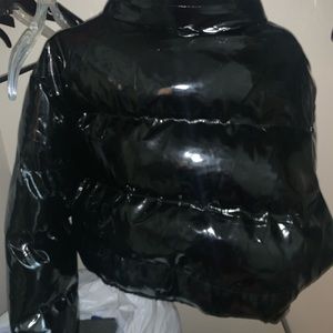 Cropped Bubble coat